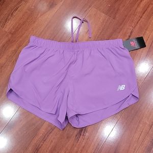 NWT size L New balance running shorts